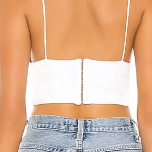 Satin Bralette Top - Picture 3 of 4